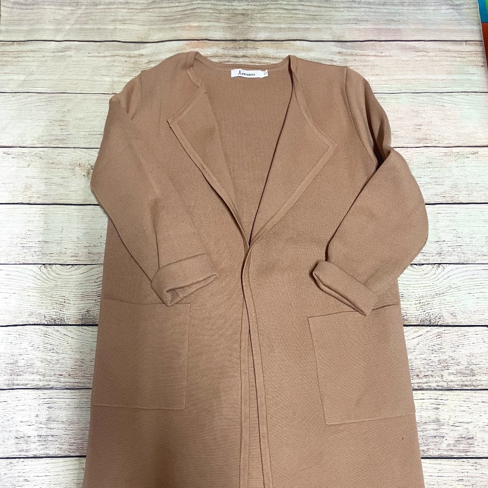Arabess Long Cardigan Sweater Coat